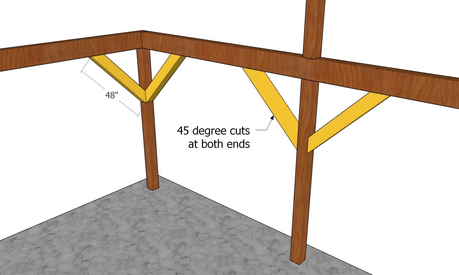 20x30 Gable Pavilion Free Diy Plans Free Garden Plans How To Build Garden Projects 1504