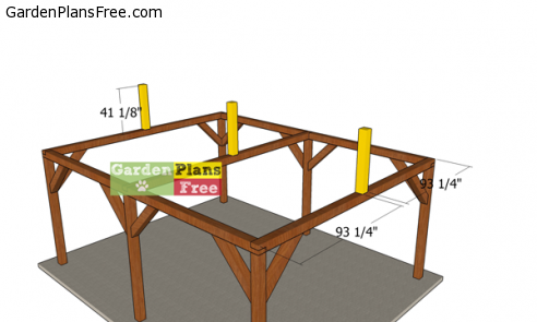 16x20 Pavilion with Gable Roof - Free DIY Plans | Free Garden Plans ...