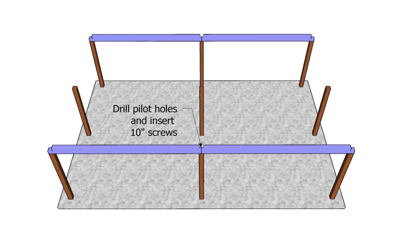 20x30 Gable Pavilion Free Diy Plans Free Garden Plans How To Build Garden Projects 2861