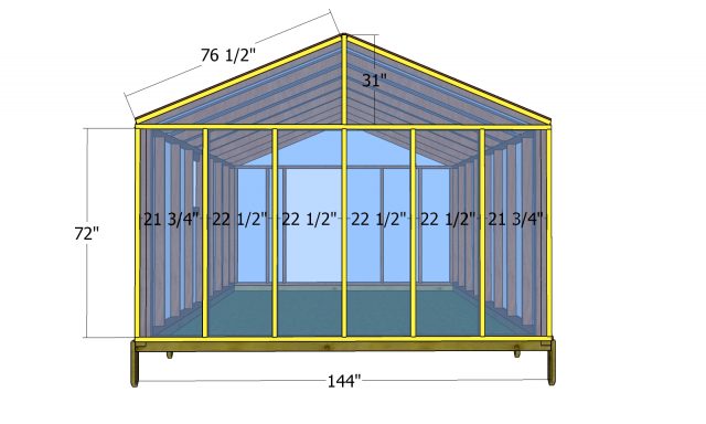 12x16 Gable Greenhouse - Free DIY Plans | Free Garden Plans - How to ...