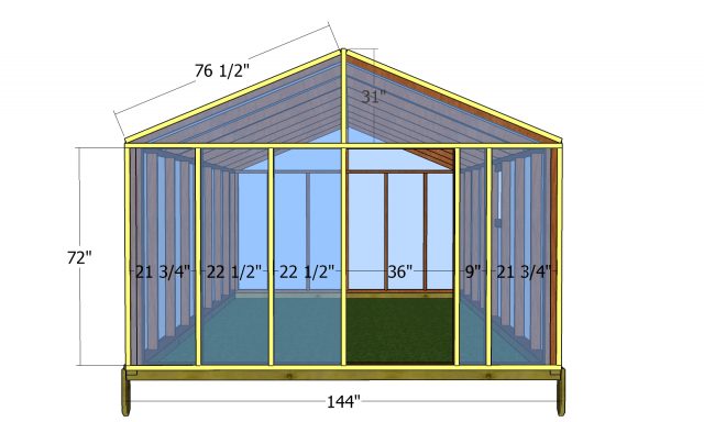 12x16 Gable Greenhouse - Free DIY Plans | Free Garden Plans - How to ...