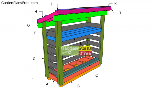 Building-a-8x8-firewood-shed