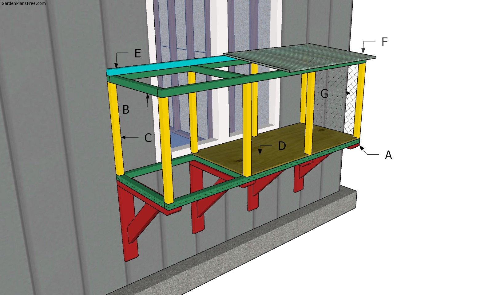 Window Catio - Free DIY Plans | Free Garden Plans - How To Build Garden ...