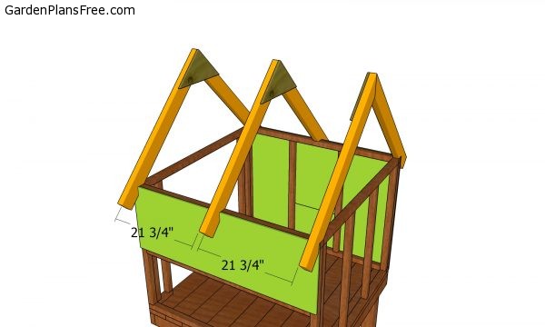 Fitting the trusses