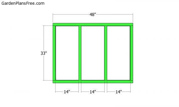 Side wall frame - left