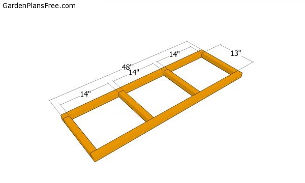 Frames for nesting box