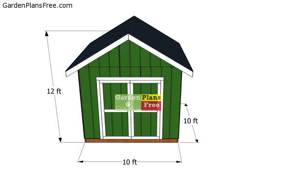 10x10-gable-shed-plans---dimensions