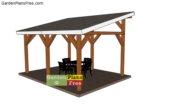 Build-a-12x16-lean-to-pavilion