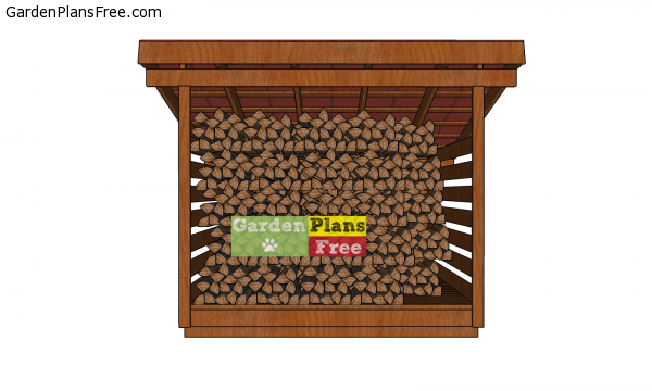 Building-a-8x8-firewood-shed