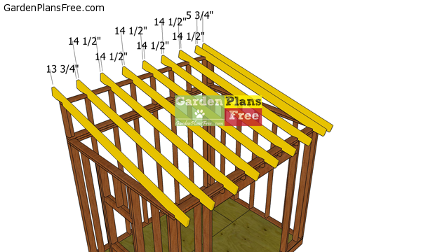 Fitting-the-rafters-to-the-8x10-lean-to