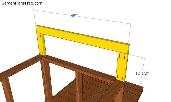 Fitting the ridge beam