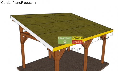 12x16 Lean to Pavilion - Free DIY Plans | Free Garden Plans - How to ...