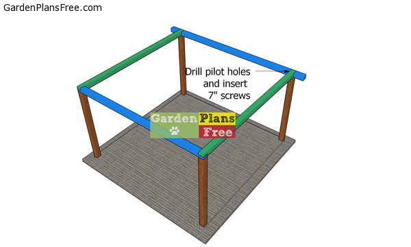 Fitting-the-top-rails