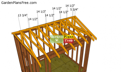 8x10 Gable Shed Plans - Garden Shed Plans | Free Garden Plans - How to ...