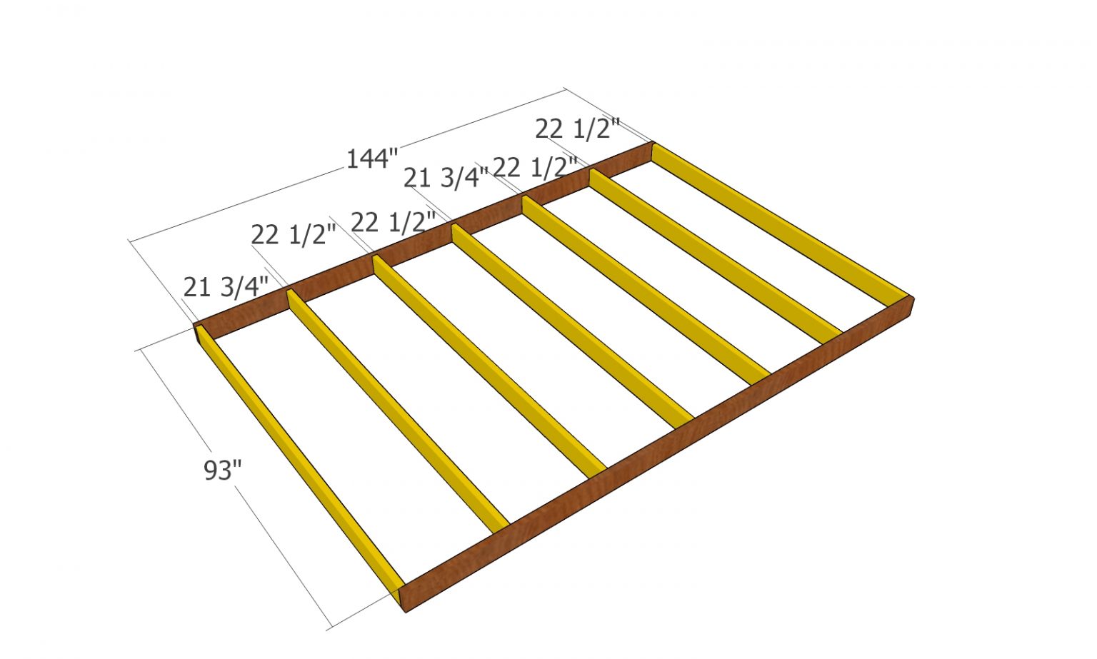 8x12 Firewood Shed Plans - 4 Cord Wood Storage | Free Garden Plans ...