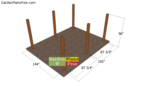 Laying-out-the-posts