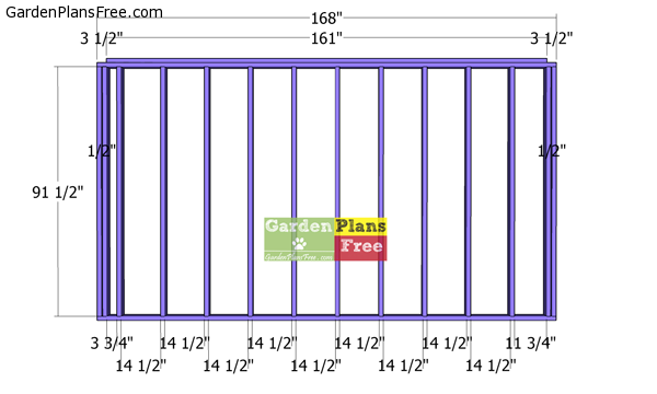 Plain-side-wall-frame