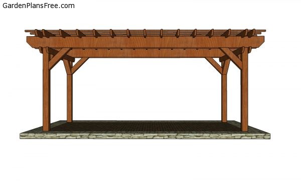 10x20 Pergola Plans - GPF