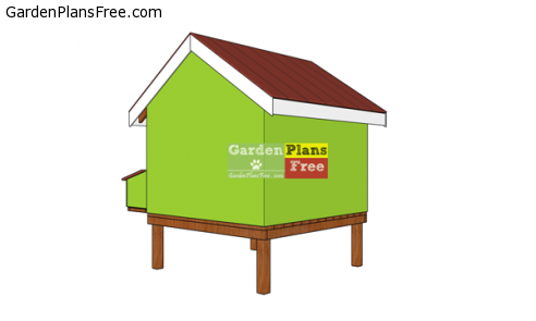  6x6 Backyard Chicken Coop - Free DIY Plans Free Garden 