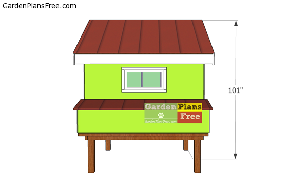 6xx6-chicken-coop-plans---side-view