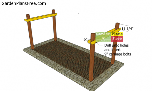 10x20 Free Standing Pergola - Free DIY Plans