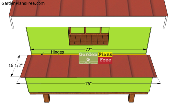 Roof-for-nesting-box