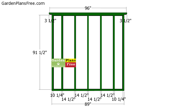 Back-wall-frame---8x12-shed-plans