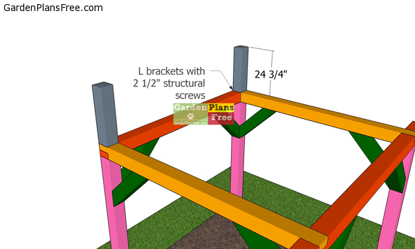 Fitting-the-ridge-beam-supports