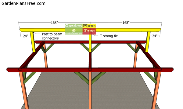 Fitting-the-ridge-beam