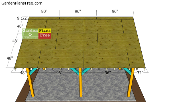 Fitting-the-roof-sheets