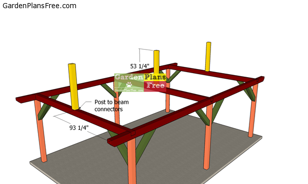 Fitting-the-supports-for-the-ridge-beam