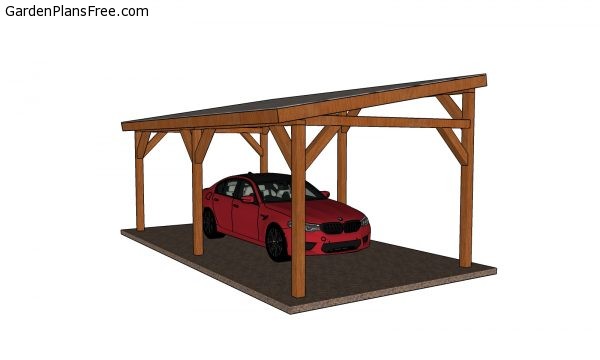 How to build one car carport