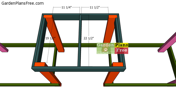 Miter-saw-table-top-frame