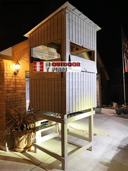 4x4 Deer Blind with Stand