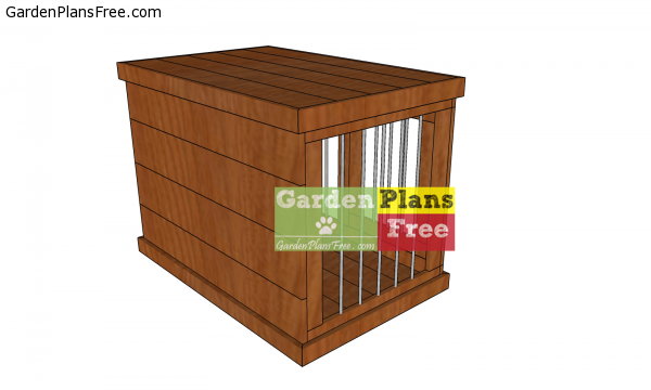 DIY-Dog-Kennel-for-Large-Dog---Free-plans