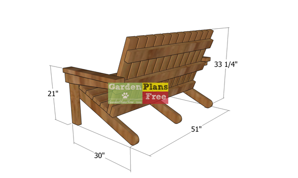 Adirondack-Bench---back-view-with-dimensions