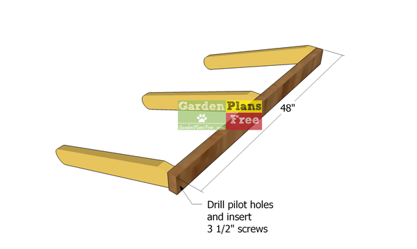 Assembling-the-seat-frame-for-the-bench