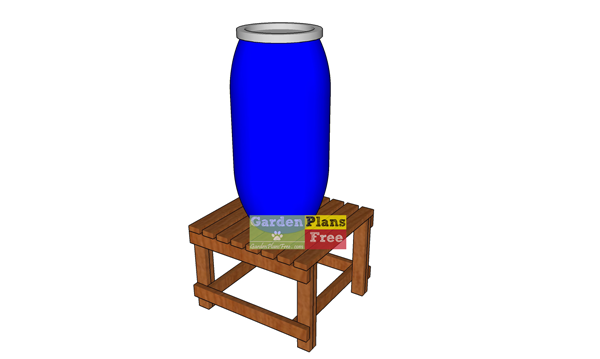 How-to-build-a-rain-barrel-stand