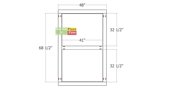 Assembling-the-shed-door-frame