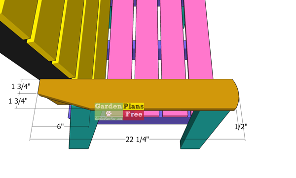 Attaching-the-armrests