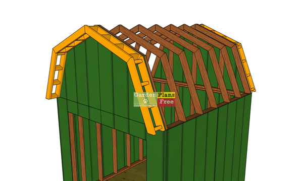 Attaching-the-overhangs-to-the-barn-shed