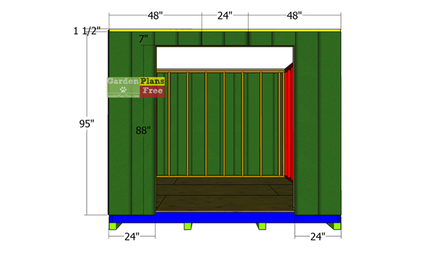 Front-wall-siding-panels