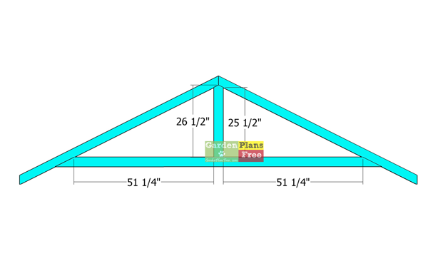 Middle-truss-support